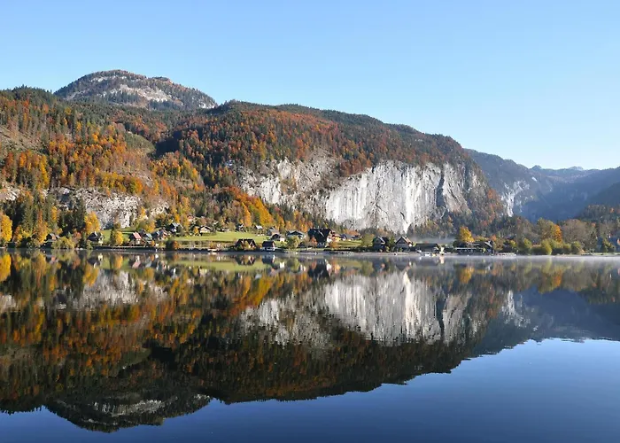 Ausseerland Nahe Skipisten 公寓 格伦德尔湖